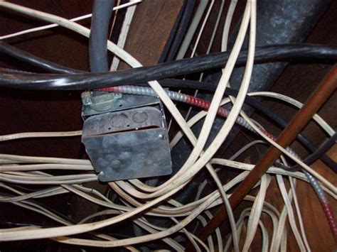 overloaded junction box|junction boxes worn down.